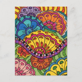 Flower Fest #3 Briefkaart