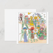  Flower Festival door Elsa Beskow Notitiekaartje (Voorkant / Achterkant)