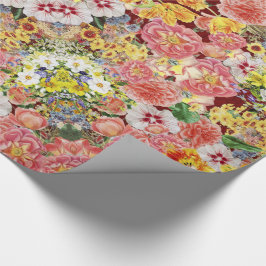 Flower Festival Wrapping Paper Cadeaupapier