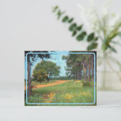  Flower Field Briefkaart (Staand voorkant)