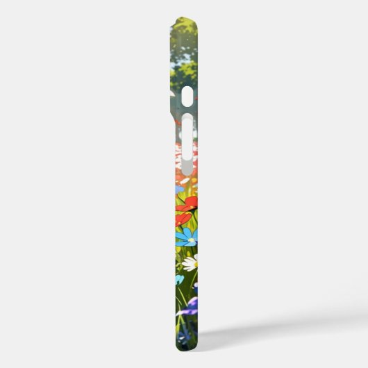 Flower Field Girl Case-Mate iPhone Case (Achterkant / Links)