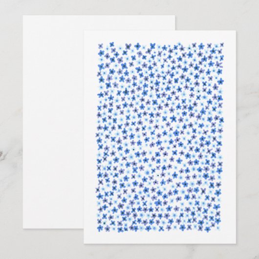 Flower Field Kaart (Voorkant / Achterkant)