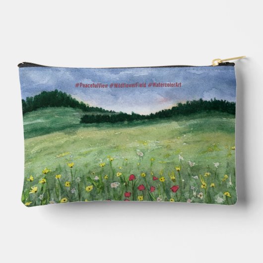 Flower Field Landscape  Etui (Achterkant)