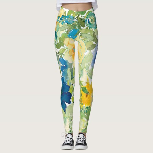 Flower Field Leggings (Voorkant)