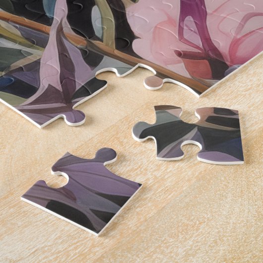 Flower Field puzzel, 1014 stuks. 30"x20" Legpuzzel (Zijkant)