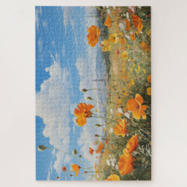 Flower Field puzzel, 1014 stuks. 30"x20" Legpuzzel