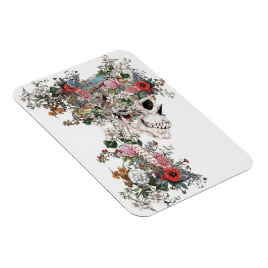 Flower-filled Skeleton Magneet (Rechterzijde)