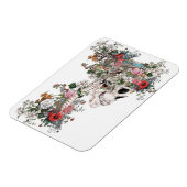 Flower-filled Skeleton Magneet (Linkerzijde)