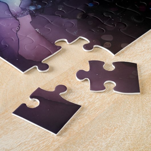 Flower Fireworks Legpuzzel (Zijkant)