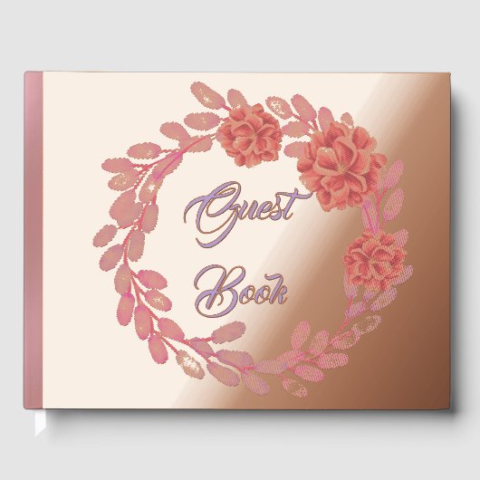 Flower Frame Gastenboek (Voorkant)