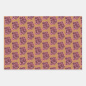 Flower frenzy arty en helder inpakpapier (Voorkant 2)