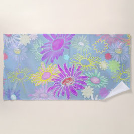 Flower Fun Strandlaken