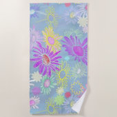 Flower Fun Strandlaken (Voorkant)