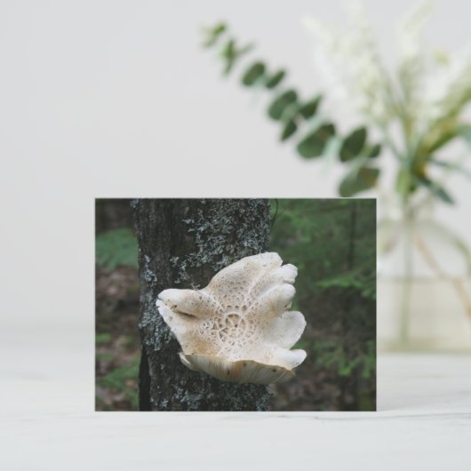 Flower Fungus Briefkaart (Staand voorkant)