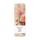 Flower Garden 403b Rustieke Rozen Etiket (Voorkant)