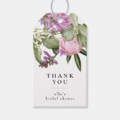 Flower Garden Bridal Shower Favor Cadeaulabel (Voorkant)