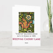  Flower Garden Design Kaart (Achterkant)