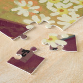 Flower Garden digital art print Legpuzzel (Zijkant)