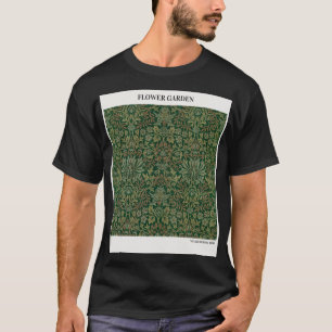 FLOWER GARDEN door William Morris, Abstracte vinta T-shirt