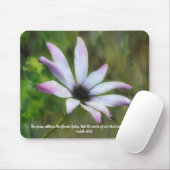 Flower Garden Faith Bible Verse Mouse Pad Muismat (Met muis)