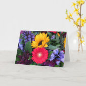 Flower Garden Kaart (Gele Bloem)