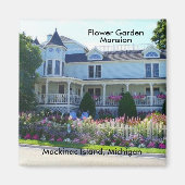 Flower Garden Mansion, Mackinac Island, Michigan Magneet (Voorkant)