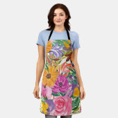Flower Garden Schort (Gedragen)