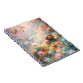 Flower Garden Snail Notitieboek Journal (Rechterzijde)