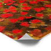 'Flower Garden' Vincent van Gogh. Poster (Hoek)