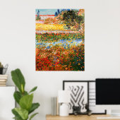 'Flower Garden' Vincent van Gogh. Poster (Thuiskantoor)