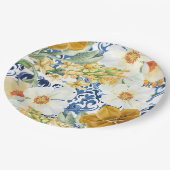 Flower Garden wilde bloemen Spring Vrijgezellenfee Papieren Bordje (Gekanteld)