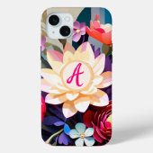 Flower gepersonaliseerd Case-Mate iPhone Case (Achterkant)