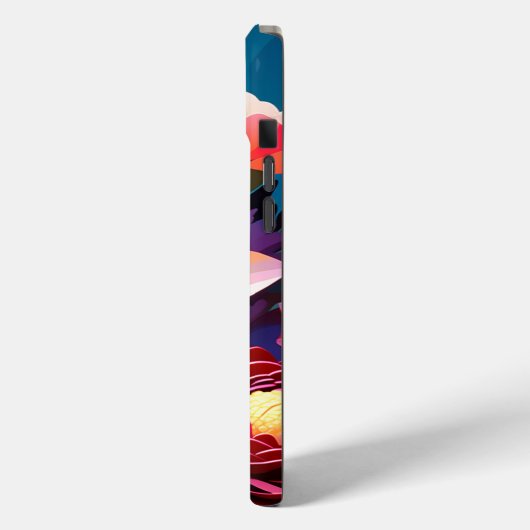Flower gepersonaliseerd Case-Mate iPhone Case (Achterkant / Links)