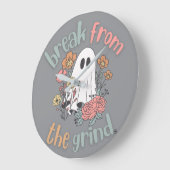 Flower Ghost BFTG Clock Grote Klok (Hoek)