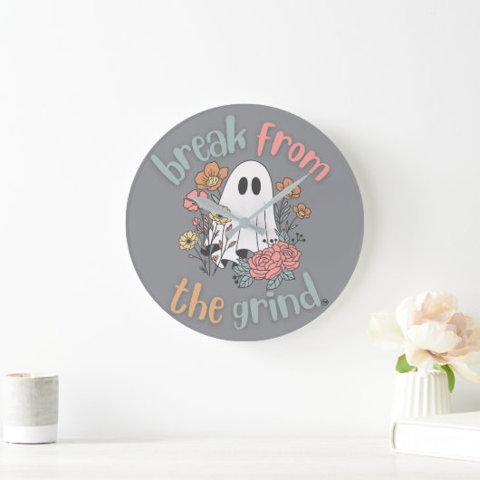 Flower Ghost BFTG Clock Grote Klok (Huis)