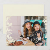 Flower Girl Proposal Botanical Frame Photo (Voorkant / Achterkant)