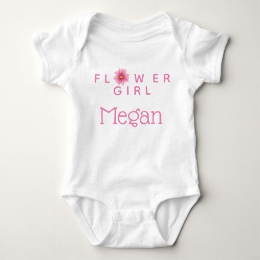 Flower Girl Romper (Voorkant)