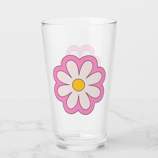 Flower Glas (Achterkant)