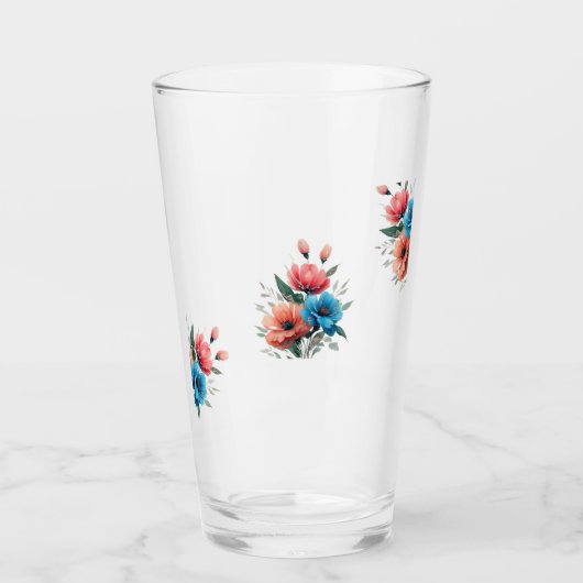 FLOWER GLASS GLAS (Voorkant)