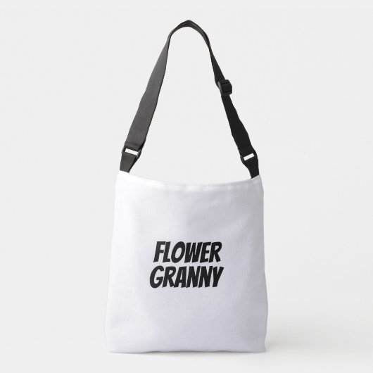 Flower Granny Crossbody Tas (Voorkant)