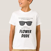 Flower Guy proposal Kind T shirt (Voorkant)