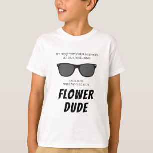 Flower Guy proposal Kind T shirt