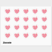 Flower Heart 1 Sticker (Vel)