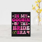 Flower Hearts bruiloft huwelijk in mijn neef van d Kaart (Gele Bloem)