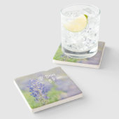 Flower Home Decor met Reisofferte Stenen Onderzetter (Zijkant)