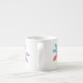 Flower Icon Espresso Cup Kop (Achterkant)