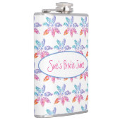 Flower Icon Flask Heupfles (Rechts)