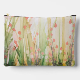 Flower in the Forest Print Cosmetic Bag Etui