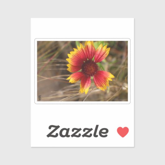 Flower in the Wind Sticker (Vel)