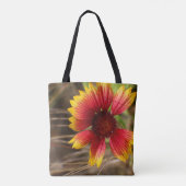 Flower in the Wind Tote Bag (Achterkant)